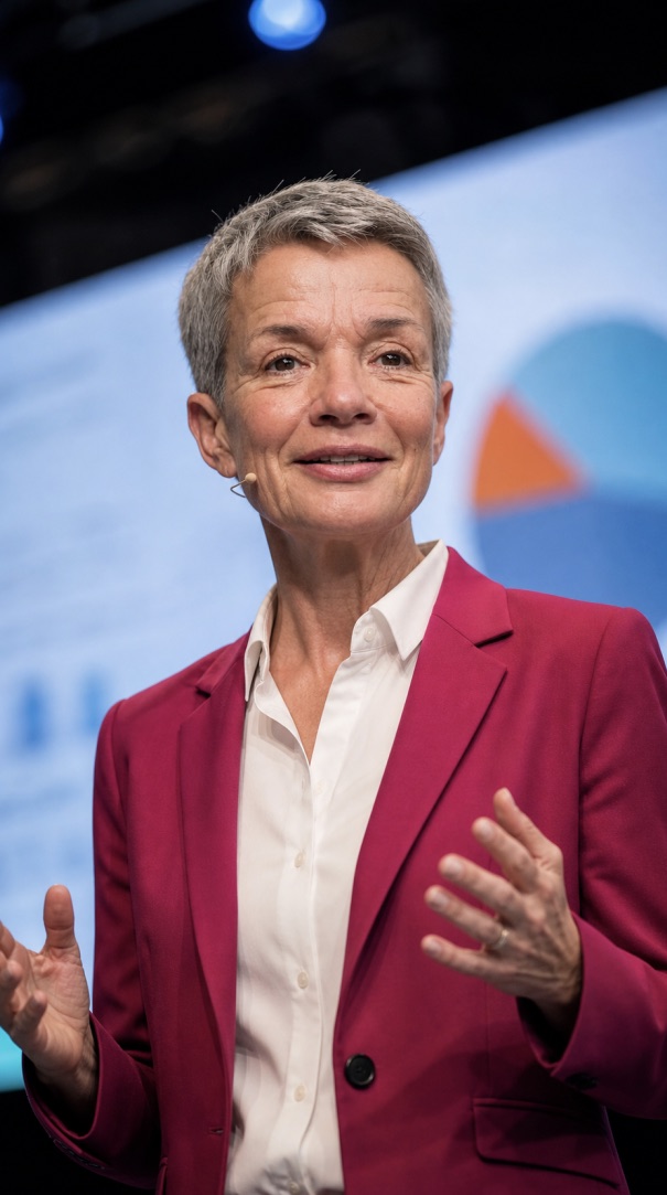 Andrea Karden auf der Bühne