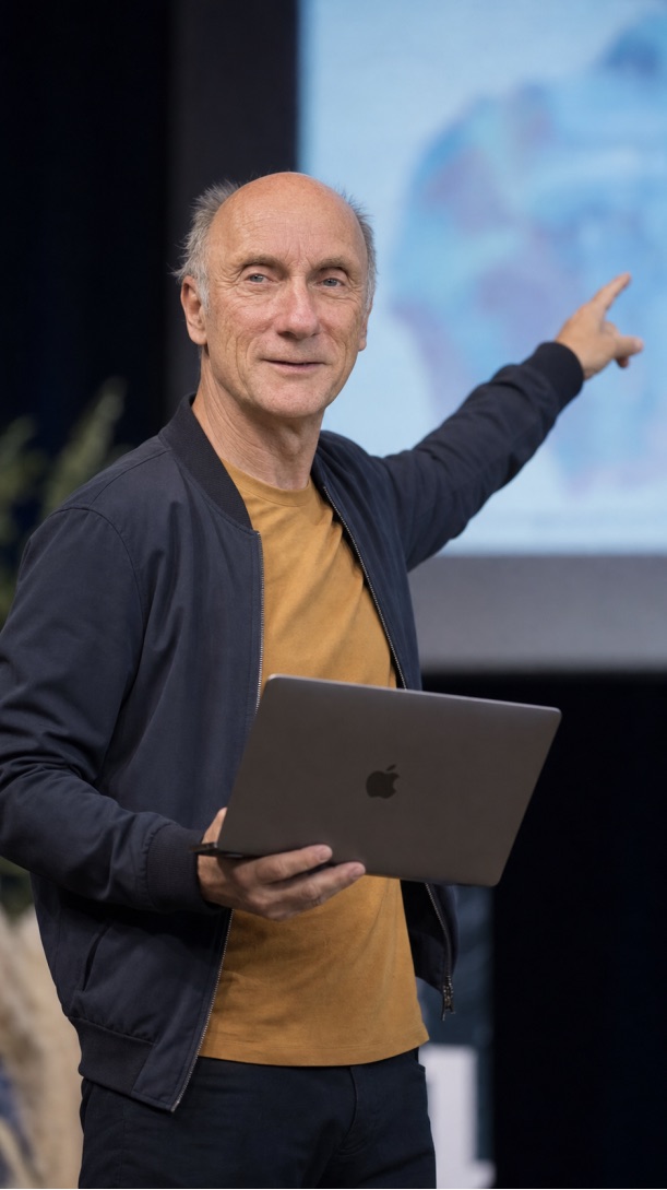 Ralf Westphal auf der Bühne